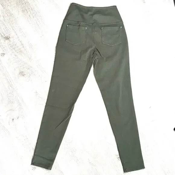 RUBY RIBBON Women’s Green Skinny Legging Jeans - Picture 6 of 7